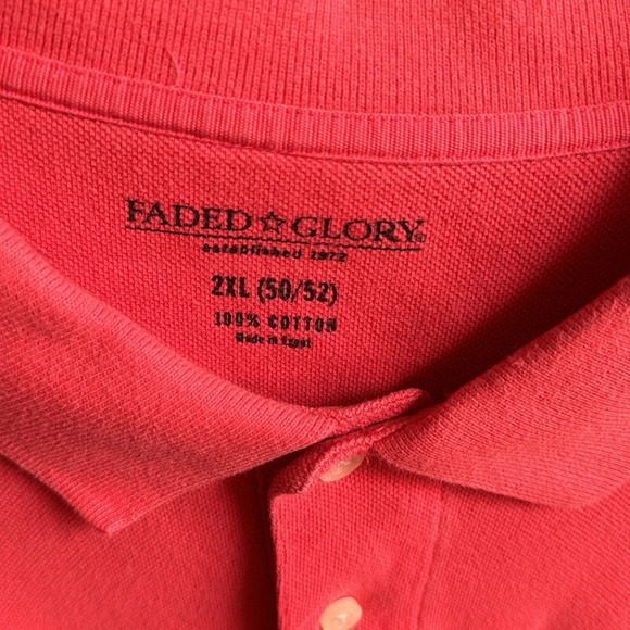 ⚾️ 4 Faded Glory Polo shirts EUC ⚾️ - Picture 3 of 6